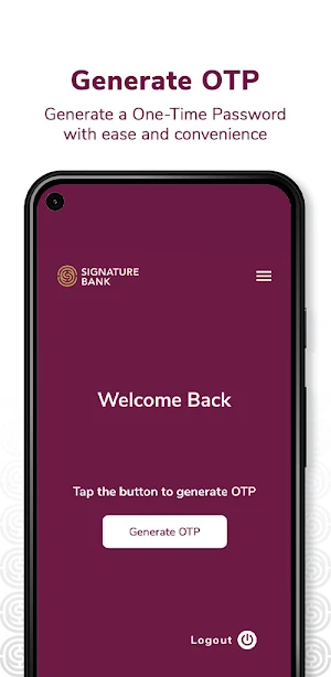 SignatureBankEToken Screenshot 2