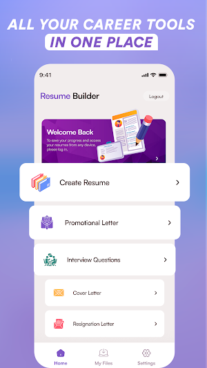 CV Maker Resume Builder PDF Screenshot 1
