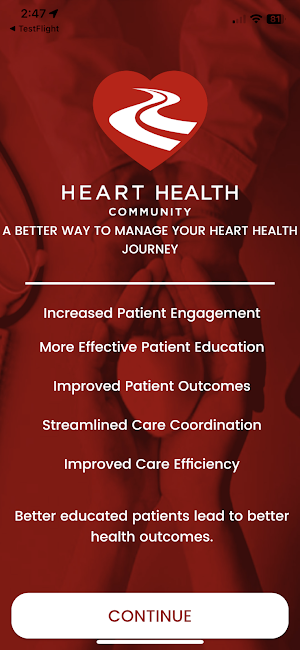 Heart Health Community Screenshot 1