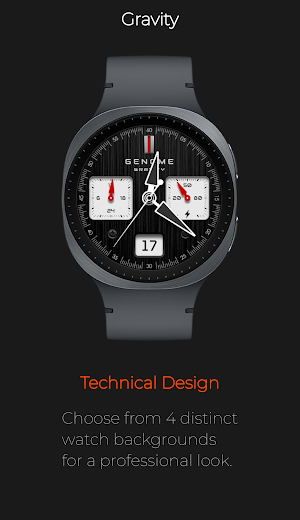 Gravity: Technical Chrono Dial Screenshot 2