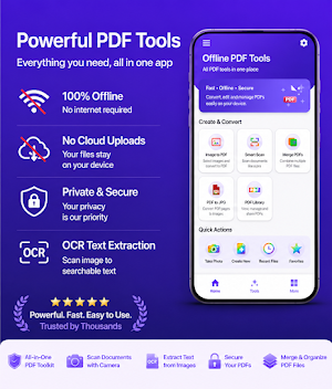 Offline PDF Scanner & OCR Screenshot 1