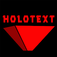 Holo Text 3D - Hologram