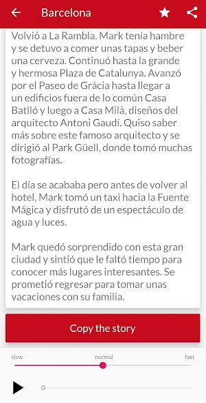 Listen and Read Spanish (Learn Spanish) Screenshot 3