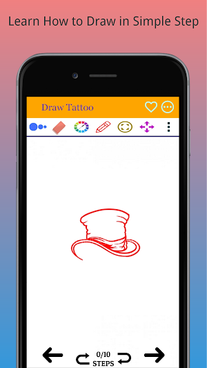 How to Draw Classic Tattoo Step by Step Screenshot 0