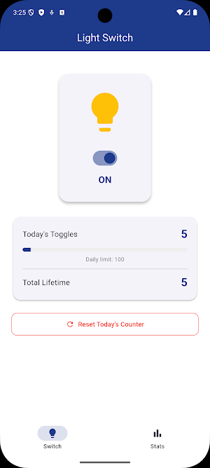 Light Switch Toggle Counter screenshot 2
