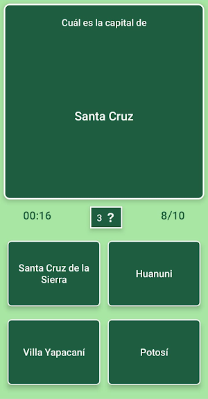 Mapa de Bolivia - Quiz Screenshot 1