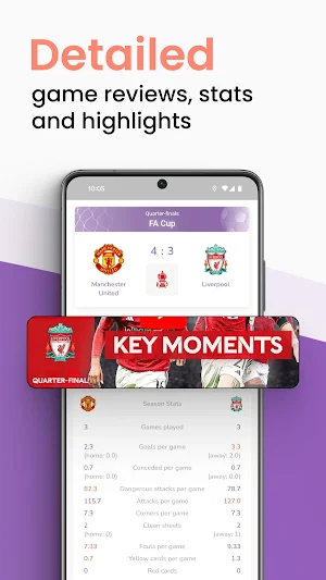 FanClub: Soccer scores & Chats Screenshot 2