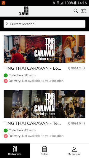TING THAI CARAVAN Screenshot 0