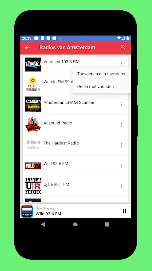 Radio Netherlands: FM Radio NL Screenshot 3