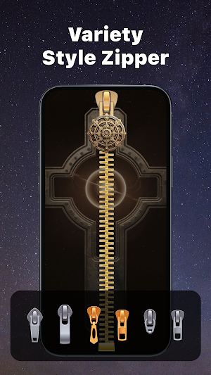 Zip Lock Screen - Zip Theme Screenshot 3
