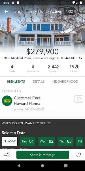 Howard Hanna Real Estate Screenshot 1