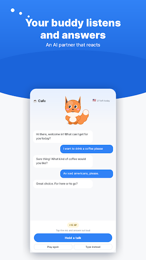 AI Language Tutor - idontspeak Screenshot 1