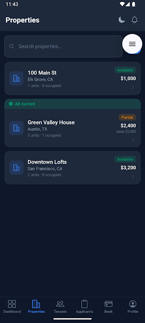 Easy Rent Tracker Screenshot 1