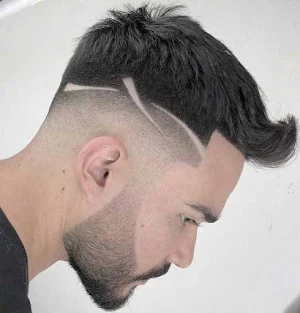 Men Line Haircut Ideas Screenshot 0