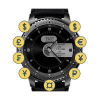 Currency Clock for Gear S2/S3