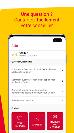 Cofidis crédit et assurance Screenshot 2