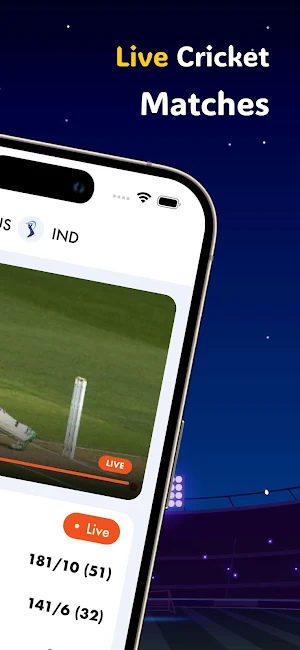 Live Cricket TV HD Sports Screenshot 1