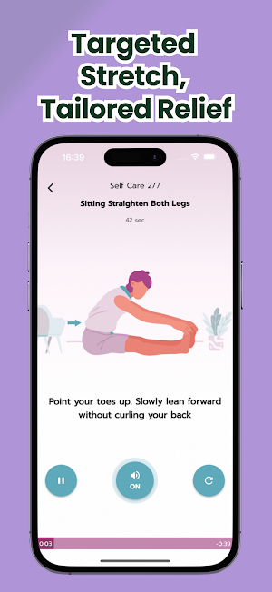 Stretching App & Fit: TouchToe Screenshot 3