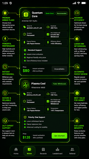 Crypto Miner – Bitcoin Miner Screenshot 3
