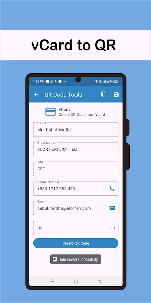 QR Code Tools Screenshot 2