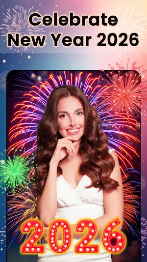 New Year Photo frame 2026 Screenshot 0