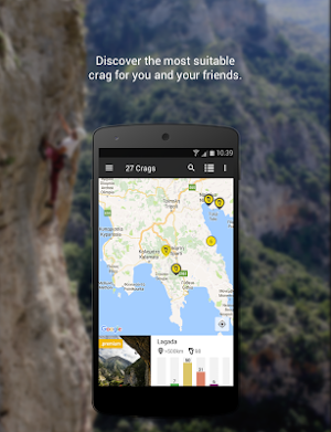 27 Crags - Rock Climbing App Screenshot 1