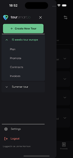 Toursmart Screenshot 1