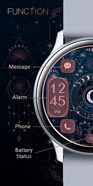 Zodiac Tarot Card_Watchface Screenshot 1