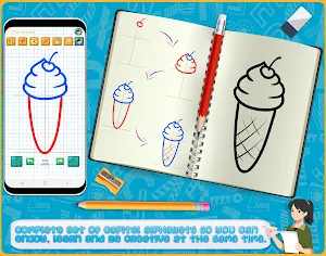 Learn to Draw Colorful ABC Screenshot 3
