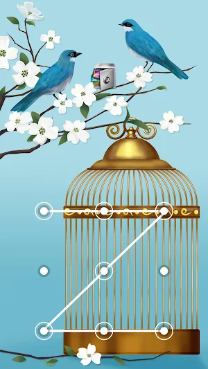 AppLock Live Theme Spring Screenshot 0