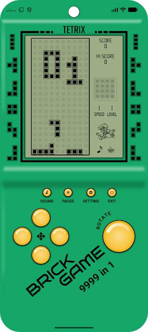 Tetrix - Brick Game Screenshot 0