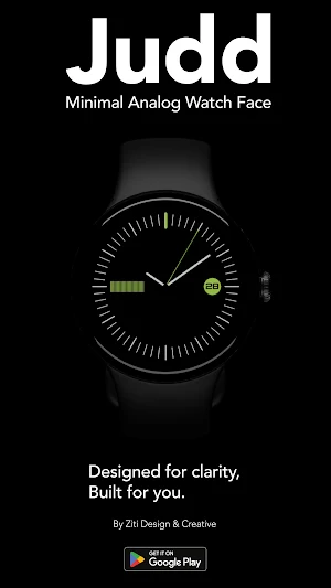 Judd – Minimal Watch Face Screenshot 0