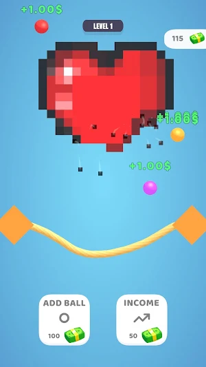 Sling Ball Shoot! Screenshot 2
