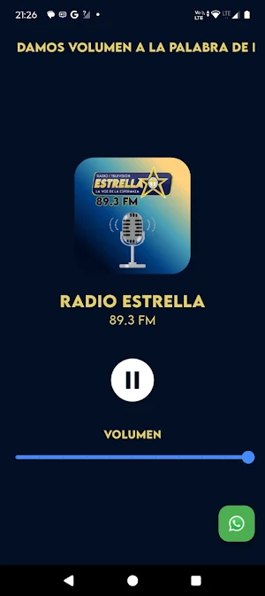 Radio Estrella 89.3 FM Screenshot 0