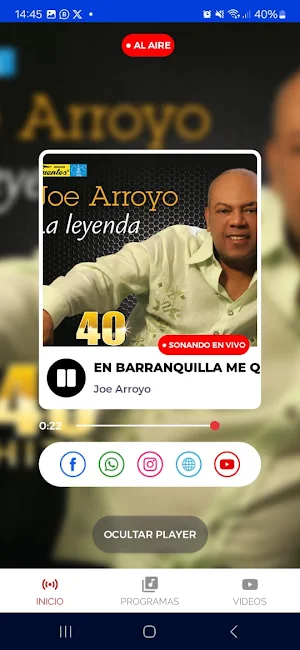 RUMBA ESTEREO LATINA UK Screenshot 2