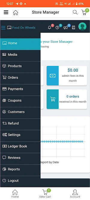 Fow Resturarant Partner Screenshot 2
