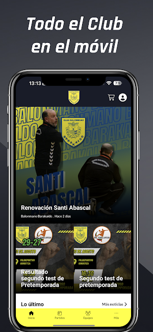 Balonmano Barakaldo Screenshot 0