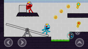 Red Blue Stick: Rainbow Master screenshot 2