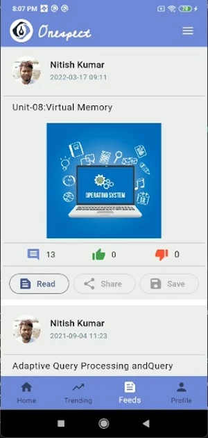 onespect - Learning & Service Screenshot 2
