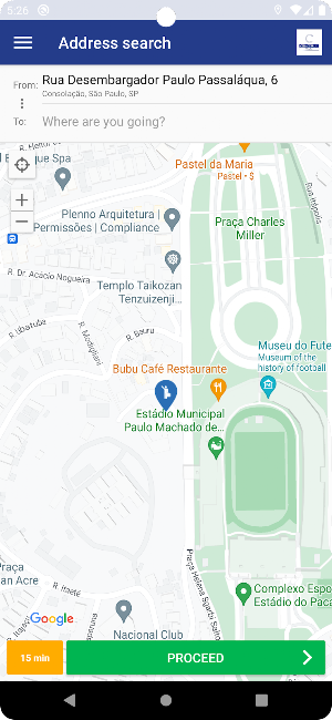 Central Táxi Foz Screenshot 3