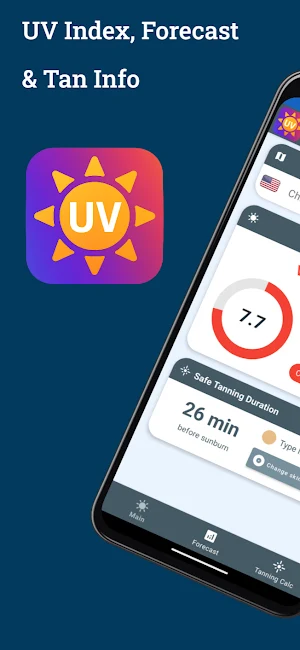 UV Index, Forecast & Tan Info Screenshot 0