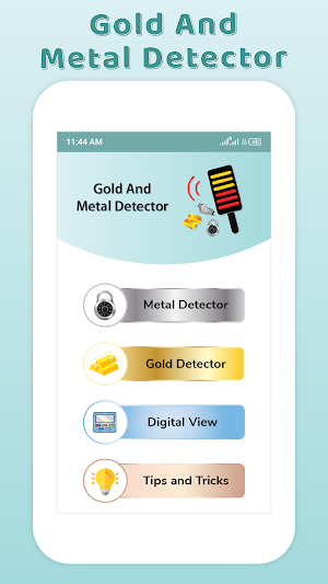 Metal And Gold Detector Screenshot 1
