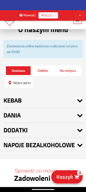 Bafra Kebab Wołomin Screenshot 0