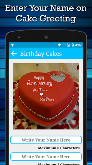 Name Birthday Cakes Screenshot 3