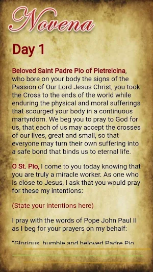 Saint Pio Devotion Screenshot 2