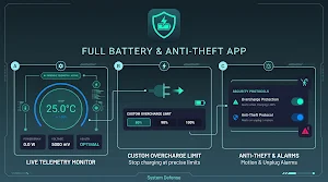 Full Battery Anti Theft Alarm Screenshot 1