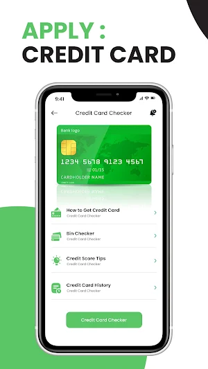 Apply creditcard - Mobilemoney Screenshot 2