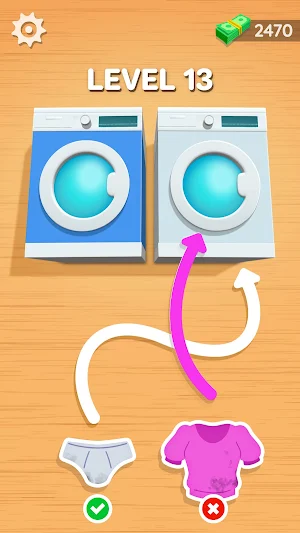Sorting Laundry Screenshot 2