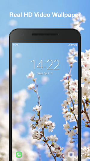 Cherry Blossom Live Wallpaper Screenshot 2
