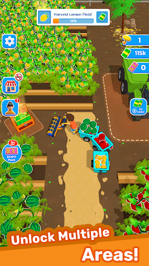 Juice Factory - Idle Farm Land Screenshot 0